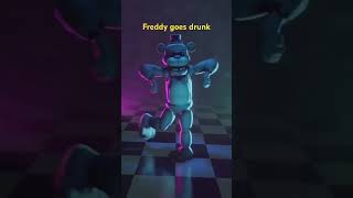 Freddy goes drunk #fnaf #fnafedit #freddy #freddyfazbear #funny #comedy #song #spookyscaryskeletons