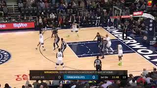 Jeff Teague With the Nice Pass to Karl Anthony-Towns For the Finish! April 9, 2018