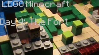 LEGO Minecraft Day 4:  The Fort