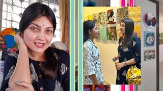 "रजा पर्व" Art Exhibition | Art vlog