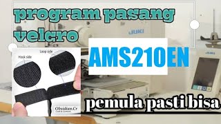 cara program mesin velcro, pemula juga bisa, lihat step by stepnya lalu praktikan..