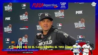 Conferencia de prensa de Aaron Boone