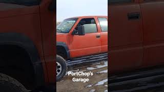 12 valve Cummins swap revs #cummins #montana #project  #diesel #landscape #portchopsgarage