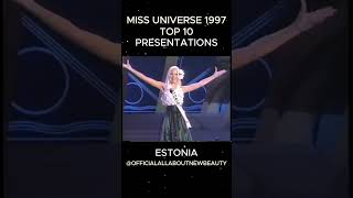 Miss Universe 1997 Top 10 Presentation's. #missuniverse #missuniverso #allaboutnewbeauty