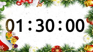 90 MINUTES TIMER FOR CHRISTMAS ESCAPE ROOM