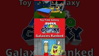 Ranking Super Mario Galaxy Galaxies 5 #shorts #mario #mariogalaxy  #ranking #world5 #nintendo