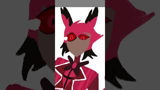 Alastor Chain  #art #speedpaint #digitalart #hazbinhotel #shorts #illustration