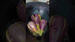 বেগুন ভাজা shorts।Brinjal fry #viralvideo #ytshortsvideo #youtubrshorts #ytstudio #trendingshorts