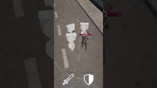 страшные истории+игра toilet fight #tiktok #рекоммендации