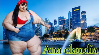 latest fashion trends for plus size model. Ana Claudia | Bio☆Curvy model☆Facts|  AGE, Wiki,