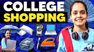 🤫 5 Secret Things To Buy - Koi nhi batata | A To Z College shopping list 📝 #College #shopping