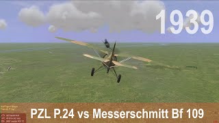 IL-2 1946:  PZL P.24 vs Messerschmitt Bf 109