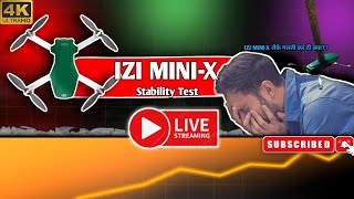 izi mini-x drone// Quadcopter drone// live streaming #viral #drone