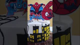 Spiderman chocolate cake🎂|| birthday cake || yummy 😋#shorts