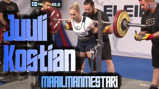 Juuli Kostian  | maailmanmestari