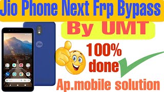 jiophone next frp umt