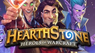 HearthStone Прохождение Каражан (героический) Зверинец,3 Акт, Больное Копыто, Имба колода Мег Маг.