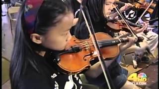 Los Angeles Children's Orchestra on NBC