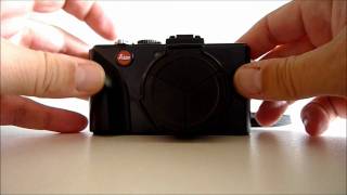 Auto lens cap for Leica D-Lux 4/5