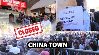 Breaking! #China Town Kampala Closes Abruptly: Overwhelming Shopper Surge Forces Immediate Shutdown"