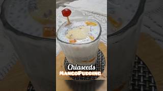 Healthy And Tasty Chia Seeds Mango Pudding | #healthy