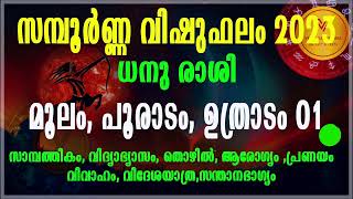 മൂലം,പൂരാടം,ഉത്രാടം 1, ധനു  രാശി-സമ്പൂർണ്ണ വിഷു ഫലം 2023 വിശദമായവിവരണം പരിഹാരങ്ങൾ|