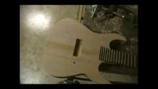 Building my 7 string guitar prototype from scratch