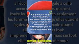 Écoutons les pensées de THOMAS SANKARA #shorts #citations #quotes #independence #liberté