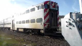 3/11/2024 Railfanning Downtown Wheaton The Complete Metra Evening Rush Hour