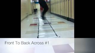 Agility Ladders - Front To Back Across #1