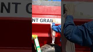 Brent Grain Cart Restored  #kansas #youtubeshorts #caseih