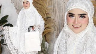 REKOMENDASI 6 MUKENA PUTIH CANTIK DAN ELEGAN DI SHOPEE 😍