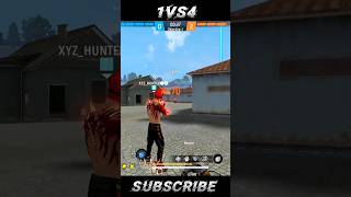 😱CLASS SQUAD RANK 1VS4 CLUTCH WATCH Till END 😱#viralvideo #garena #freefire #trendingshorts