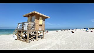 huge chunks of fog float into the lido beach