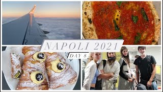 NAPOLI 2021 - Day 8 - ultimo giorno, pizza da Sorbillo e giro in città 🍕🥐🌧✈️