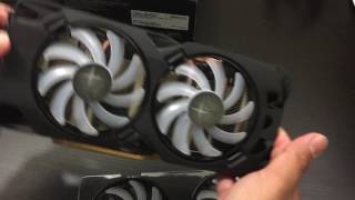 XFX Red LED Hard Swap Fans