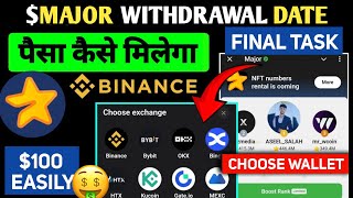 Major $100 Final Task 🔥 | Major Airdrop Listing Date | Major Airdrop Update | Major Puzzle Durov