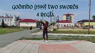 Godinho (1599) / two swords / 4 regla / Годиньо Два меча 4 правило