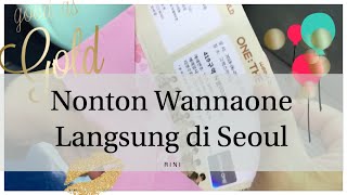 Nonton Konser Wannaone di Korea & konser kpop starter kit | Rini