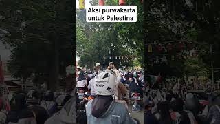 Aksi purwakarta untuk Palestina