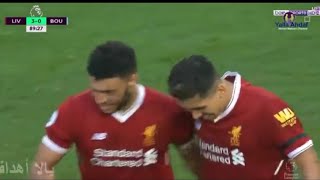 ملخص مباراة ليفربول وبورنموث 3/0 وهدف صلاح العالمي