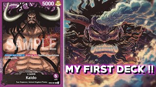 PURPLE KAIDO : Back to the beginning of One Piece Card Game !!