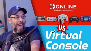 Nintendo Switch Online VS Virtual Console