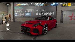 CSR Racing 2 Jaguar  F-TYPE SVR Coupé - PRESTIGE CUP #TUNE #FINALTIME