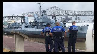 2 MEN ARRESTED FOR S€☆ ACTS, IN PUBLIC, NEAR USS KIDD NAVY SHIP