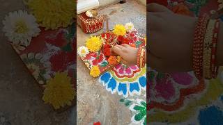 ପ୍ରଥମଥର ବାଙ୍ଗାଲୋରରେ Chaitra Mangalabara Puja🙏 ||Mangala Osa ||Panthei puja#shorts#odisha #maamangala