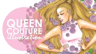 Fashion Illustration - Queen Couture | No.2