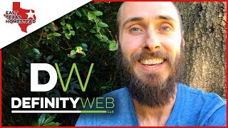 I Started a New Business - Definity Web | Plus a Free Giveaway - East Texas Homestead