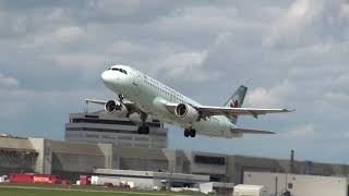 Air Canada Airbus A320-211 (C-FLSS) Takeoff 24L Montreal Trudeau YUL | CYUL