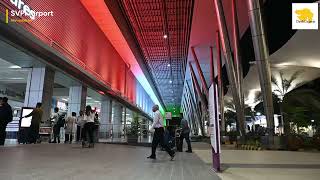 Ahmedabad Airport dresses tricolor lighting on Independence Day 15th August